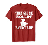 State Trooper Policeman T Shirt Patrolman Gift Tee