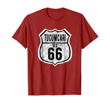 Tucumcari New Mexico USA Historic Route 66 Distressed TShirt