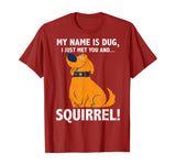 Disney Up My Name is Dug Squirrel Graphic T-Shirt T-Shirt