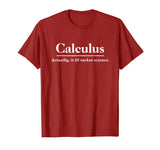 Calculus Actually Is Rocket Science Shirt Cool Math Tee