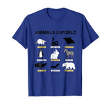 Animals Of The World T-Shirt Funny Rare Animals Memes Shirt