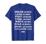 Strong Black History Month Black Leaders T Shirt 2019 Gift