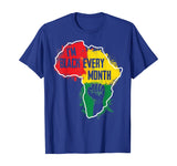 Black History Month Shirt Men Women I'm Black African Tribe T-Shirt