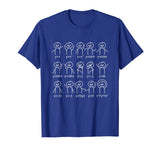 Algebra Dance Funny Graph Figures Math Equation T-shirt