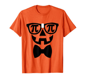 Pumpkin Pi Tshirt, Halloween Nerd Costume, Funny Math Pun T-Shirt