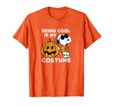 Peanuts Snoopy Cool Halloween Costume T-Shirt
