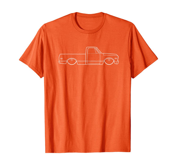 67-72 Classic Pickup Truck T Shirt Slammed Lowered Airride