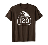 California Highway Shields: 120 Yosemite