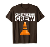 Construction Crew Safety T-Shirts for Road Highway Workers