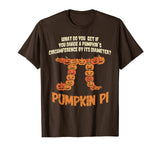 Pumpkin Pie Math Shirt Funny Halloween Circumference Pi Day