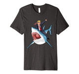 Donald Trump Shark Shirt 4th of July USA America Gift