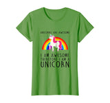 Womens Unicorns are Awesome Funny T-Shirt I'm a Unicorn Rainbow Tee