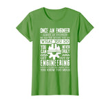 Once An Engineer Always An Engineer Funny Engineers T-Shirt