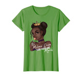 This Melanin Queen Was Born In March Birthday Black History T-Shirt