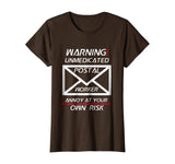 Funny Postal Worker Shirt Unmedicated Annoy at Your Own Risk