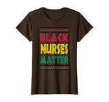 Black Nurses Matter: Dashiki Black History Month T-Shirt