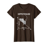 Nerd Geometry Hippotenuse Hypotenuse Funny t-shirt