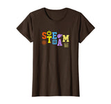 STEAM Science Tech Engineering Art Design Math Cool T-Shirt
