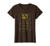 All You Need Is Love Math T shirt - Math Equation T Shirt