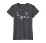 Ope Nebraska Shirt Funny Midwest Culture Phrase Saying Gift