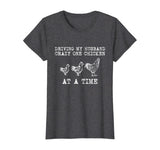 Funny Chicken print - Chicken product Crazy Chicken Lady T-Shirt