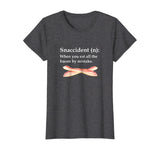 funny good bacon lovers shirt - Snaccident, bacon