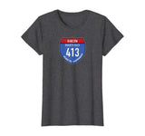 Rincon Puerto Rico | Road to Happiness 413 T-Shirt