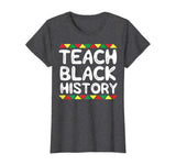 Teach Black History T-Shirt Teacher School African Tribal T-Shirt