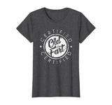 Certified Old Fart Funny Retirement Gift Birthday T-Shirt