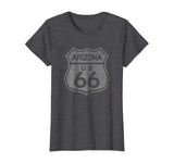 Arizona Historic Route 66 Retro Distressed Graphic T-Shirt