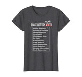 Black History Year T Shirt African American Pride Month Gift