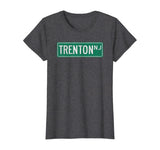 Retro Style Trenton NJ Street Sign T-Shirt