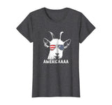 Patriotic Goat 4th of July T shirt Boys Funny Goat Americaaa