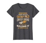 Concrete Finisher shirt Someday I Would Be A Grumpy Old Gift T-Shirt