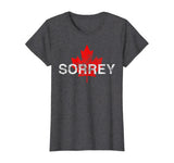 Sorrey Sorry Canadian Funny Apology Red Maple Leaf T-Shirt
