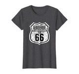 Albuquerque New Mexico Historic Route 66 Distressed T Shirt