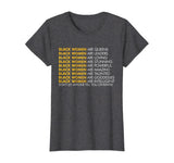 Black Women Are Inspirational Black History T-Shirt