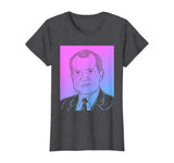Richard Nixon Vaporwave T-Shirt - Pastel Goth Aesthetic