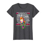 Womens Dashiki Black History Shirt - Educated Melanin T shirt Gift