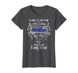 Thin Blue Line - Family Crest T-Shirt