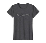 Fourier Transform Simple Cute Science and Math Shirts