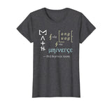 Neil deGrasse Tyson Math is the Language... Universe t-shirt