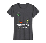 Snakes On A Math Plane Funny Snake T-Shirt