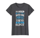 Super Cool Math Teacher T shirt Women Teachers School Gift