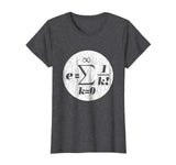 Euler Math equation fun shirt for scientist and math lovers