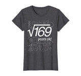 Square Root of 169: 13th Birthday 13 Years Old T-Shirt Math
