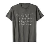 Standard Model Math Equation Funny t-shirt