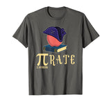 Pi Rate Pirate Math Teacher Funny Math Nerd Gift Men Women T-Shirt