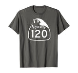 California Highway Shields: 120 Yosemite