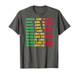Black History T shirt - Black Inspirational Power Quotes Tee T-Shirt